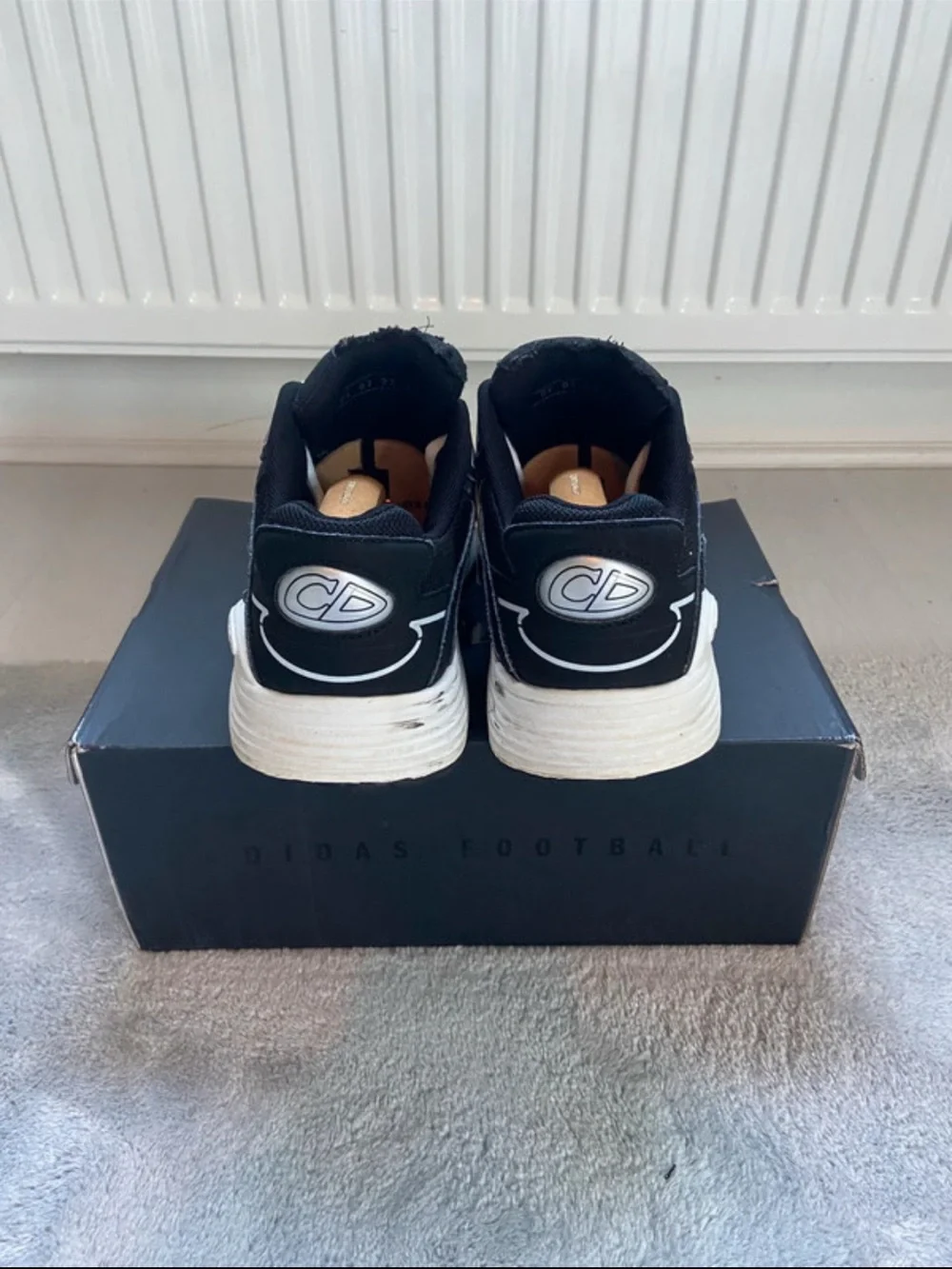 Dior Navy and White Men's Sneakers